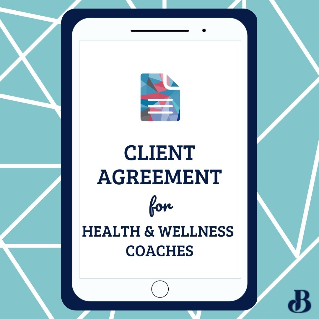 Client Agreement for Health &amp; Wellness Coaches
