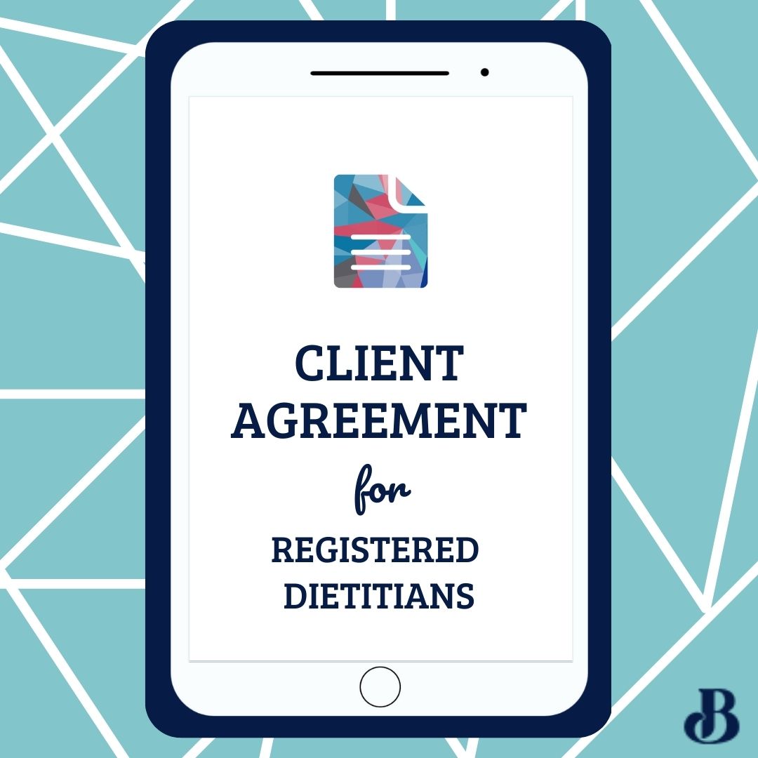 Client Agreement for Registered Dietitians