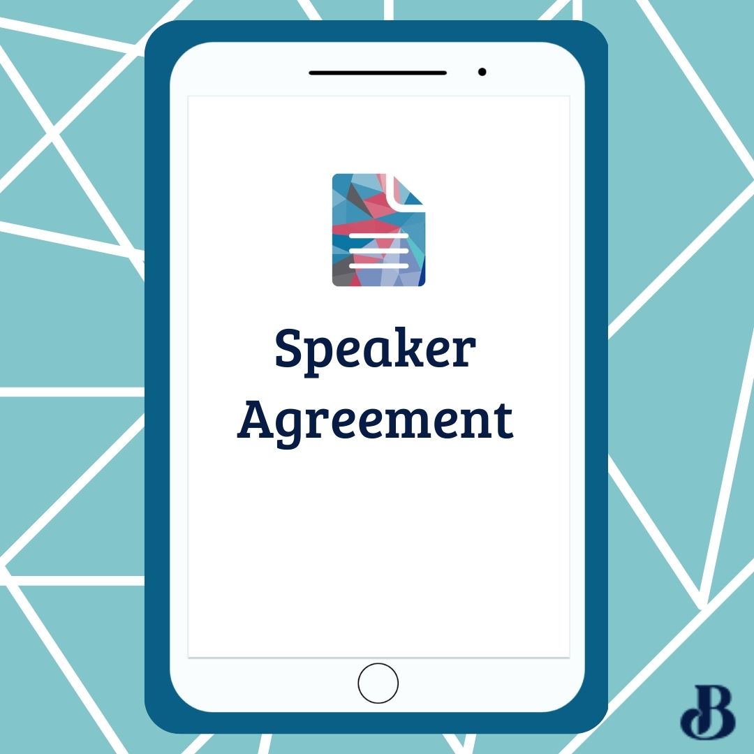 Speaker Agreement Contract